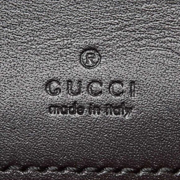 Gucci Black Patent Leather Rubber Game Patch Logo Belt Bag Size 85/34 - Picture 7 of 10